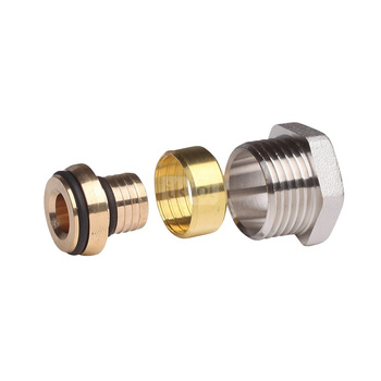 Złączka zaciskowa GZ 1/2" A - rura 16x2mm ALUPEX do VHX, RA-URX, RLV-X