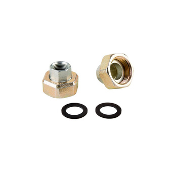 Złączka gwintowana żeliwna zestaw Rp 1¼  x G 2