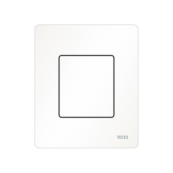 TECEsolid - przycisk spłukujący z metalu do pisuaru U1, biały matowy