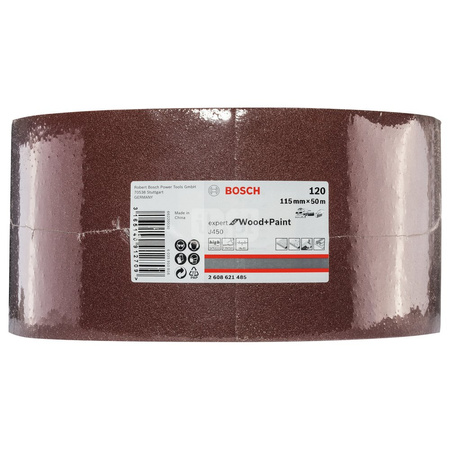 J450 Expert for Wood and Paint, 115 mm x 50 m, G120 115mm X 50m, G120