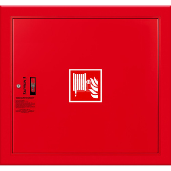 Hydrant DN25 FIT wnękowy, wąż 20m, zamek patent, RAL 3000