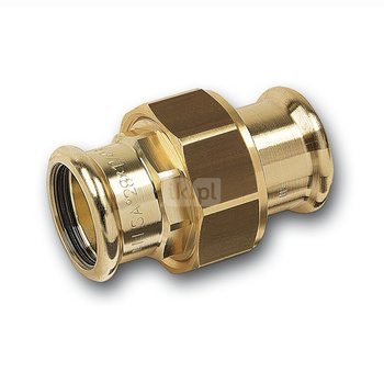 Śrubunek SANHA PURAPRESS Miedź 18 mm x 18 mm (ZW x ZW)