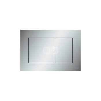 TECEnow - przycisk spłukujący do WC z tworzywa, chrom matowy