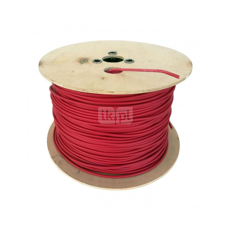 Szpula 500m 1 szt. kabel solarny czerwony 4mm2