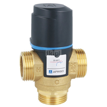 Termostatyczny zawór mieszający ATM 563, DN20, G1", 35-60°C, Kvs 2,5 m3/h