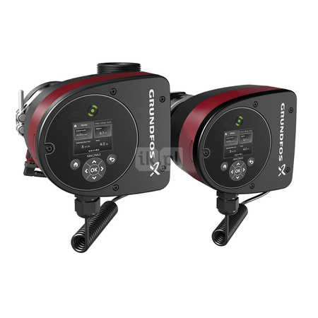 Pompa obiegowa GRUNDFOS MAGNA3 D 32-80 180 wbudowana , 4080 obr/min1x230V 50/60 Hz PN10