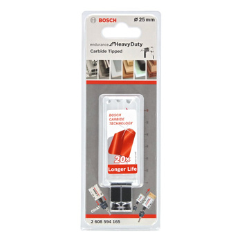 Piła otwornica z węglików spiekanych z technologią Endurance for Heavy Duty 25 mm