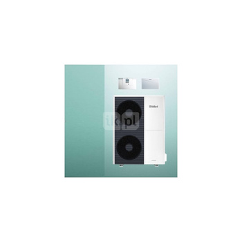 Pakiet Systemowy OZE - Pompa ciepła powietrzna powietrze-woda monoblok VAILLANT VWL 105/6A aroTHERM plus 9.2kW 400V + Moduł kaskadowy VR 32/B + Moduł sterowania VWZ AI