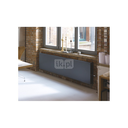 Grzejnik konwektorowy ZEHNDER Lateo 500/700mm, kolor Biały, moc 404W