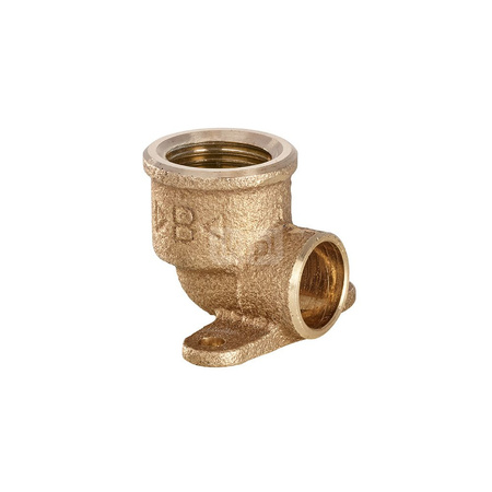 4000 Kolano z Łapami 90° (GW) - 2 Mocowania 15 x 1/2"