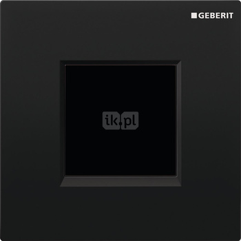 Elektroniczny zawór spłukujący Geberit do pisuaru, zasilanie 230V, Typ 30, czarny-chrom bł.-czarny