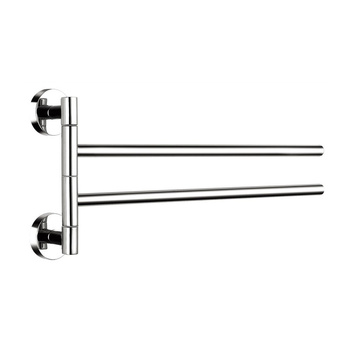 GRACE wieszak na ręcznik podwójny, chrom