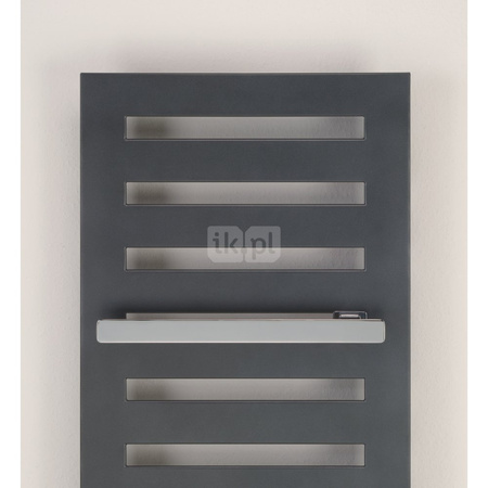 Grzejnik Zehnder Metropolitan Bar MEP-150-050 - 500 mm, kolor (Code0521) White Quartz, złącze Code S012, konsole scienne Metropolitan, 4 zestawy naścienne