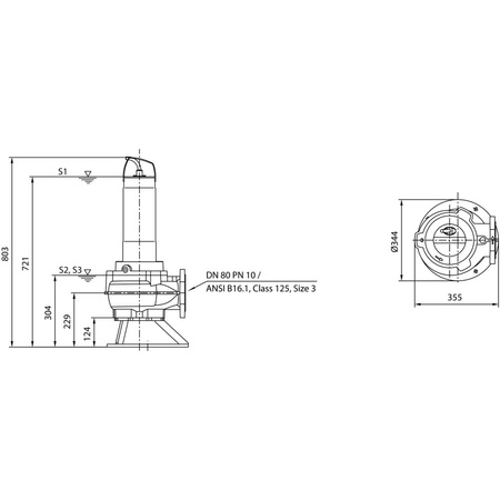 Pompa zanurzeniowa do ścieków WILO Rexa FIT 1x230V, moc 1.57W