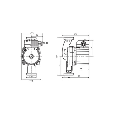 Pompa obiegowa WILO STAR-Z 20/5-3 wbudowana 1x230V 50 Hz