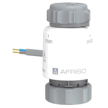 Siłownik termoelektryczny TSA 02 FO, GW M30x1,5 mm, 24 V AC/DC, NC, funkcja sterowania ręcznego