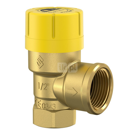 Prescor Solar 3/4", 8 bar, Zawór bezpieczeństwa