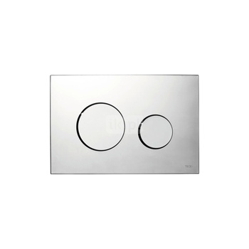 TECEloop - przycisk spłukujący do WC z tworzywa, chrom połysk