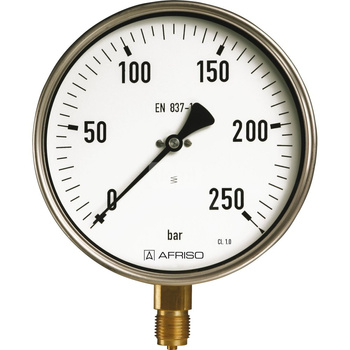 Manometr przemysłowy RF 100 I D411 fi 100 mm 0-1000 bar 1/2 exc kl 1 0