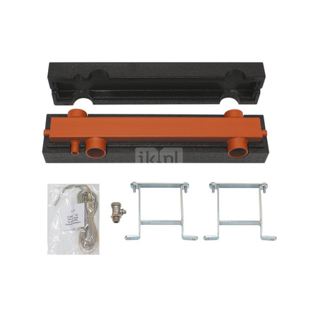Sprzęgło hydrauliczne WH 95, z izolacją termiczną, uchwytem, czujnikiem temp. (maksymalny przepływ 8 m3/h) łączna moc obiegów gr
