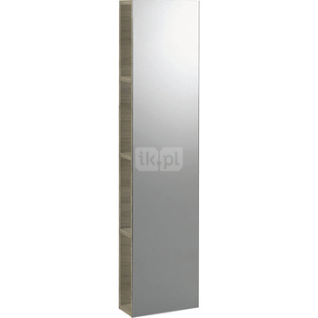 iCon xs półka z lustrem 28x120x14 dąb