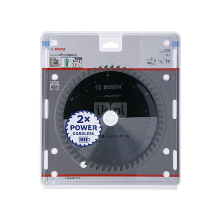 Ostrze do piły tarczowej bezprzewodowej Standard for Aluminium 216 x 2,2 / 1,6 x 30 T64