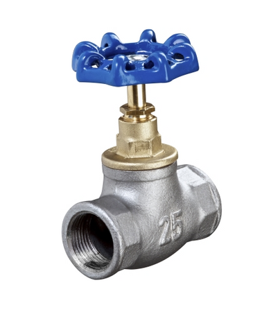 ZAWÓR PRZEPŁYWOWY PRZELOTOWY WODNY ŻELIWNY 1" KFA