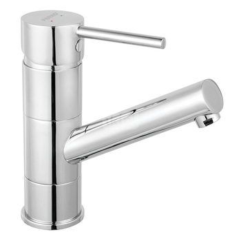 FIESTA bateria umywalkowa, z obrotową wylewką, chrom