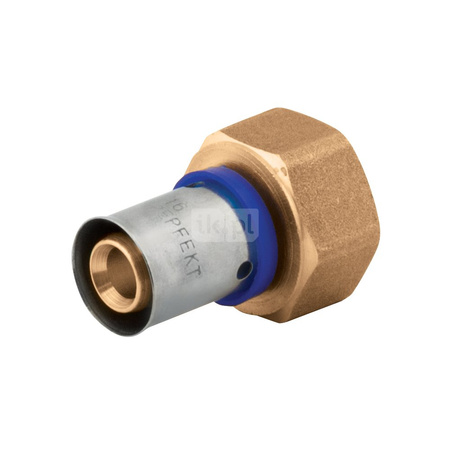 732 O25xG3/4 W Złączka nakrętna-mufa klasa 1/10 5/6 25x2,5 CuZn typ "U"