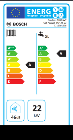 JUNKERS BOSCH kocioł GC5700iWT 24/42S z zasob.42L