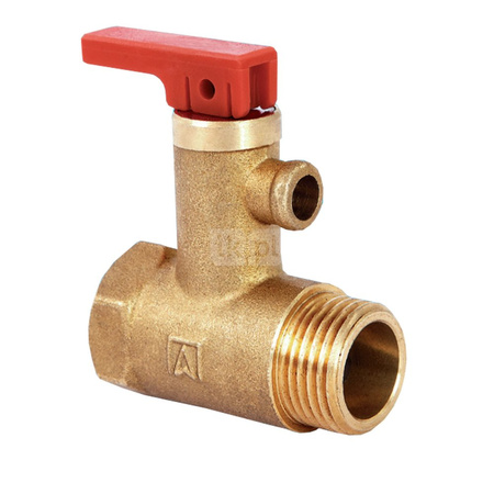 Zawór bezpieczeństwa do elektrycznych podgrzewaczy wody AF4, 6,7 bar, G1/2" x Rp1/2"