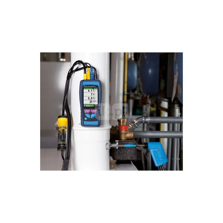 Analizator spalin bluelyzer ST, O2, cowysokie, pomiar ciągu kominowego