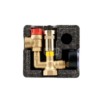 Grupa bezpieczeństwa kotła KSG mini, Nmax UDT 73,6 kW, z zaworem bezpieczeństwa MS 3 bar