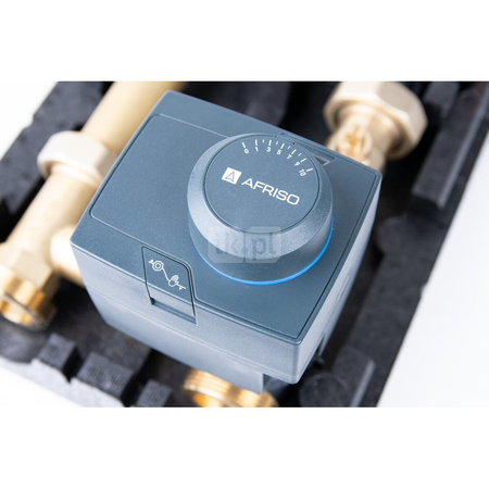 Grupa pompowa PrimoTherm 180-2 DN25 Vario, zawór mieszający, siłownik ARM 343, bez pompy