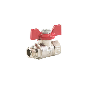 SENA VA30 zawór kulowy, 3/8 GW x 3/8 GZ, uchwyt motylkowy