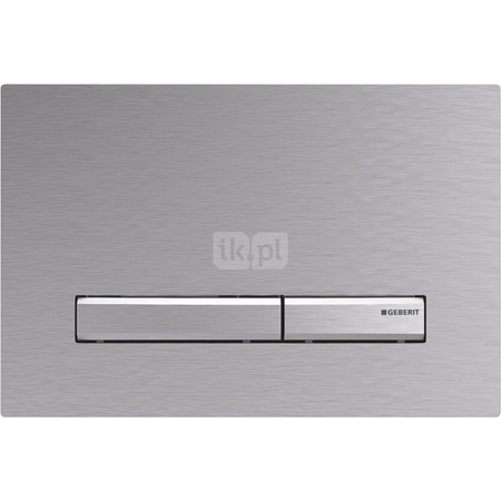 Przycisk uruchamiający Geberit Sigma50, przedni, chrom szczotk.