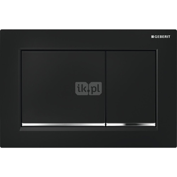 Przycisk spłukujący do stelaża GEBERIT Omega Czarny