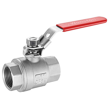 Kurek kulowy ze stali nierdzewnej TEMP. MAX 150 st.C Pełnoprzelotowe ART. 02T8 DN 3