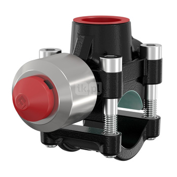 T-plus DN 80 x Rp 1 1⁄4, Żeliwny