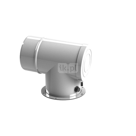 Trójnik 87st. fi60/100mm z podłączeniem do kotła Ferroli Divacondens z uszczelką