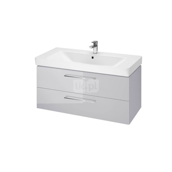 SET B307 LARA MILLE 100 SZARA DSM (SZAFKA+UMYWALKA)