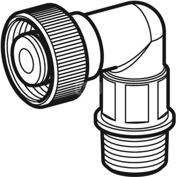 Kolano przyłączeniowe zaworu pisuarowego