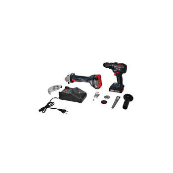 GWS180 (szlifierka) + GSR18V-50 (wkrętarka)