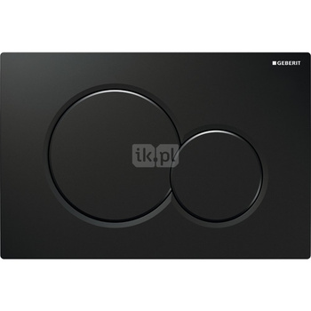 Przycisk spłukujący do stelaża GEBERIT Sigma Czarny