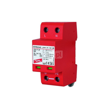 Ogranicznik przepięć AC DEHN Typ 1+2,DSH TN 255, 1 fazowy