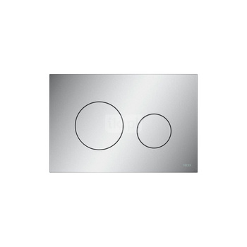 TECEloop - przycisk spłukujący do WC z tworzywa, chrom matowy