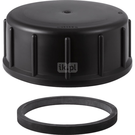 Zaślepka PE z uszczelką d63