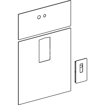 Pokrycie przednie Monolith WT, B73, 8l, biały