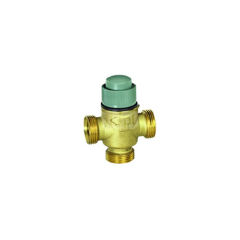 Zawór 3-drogowy, DN15, PN16, kvs 2,5, gwint zewnętrzny, odciążony