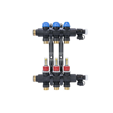 Rozdzielacz ProCalida EF1 K 3 obiegi grzewcze, G1", 0,2 - 1,6 l/min